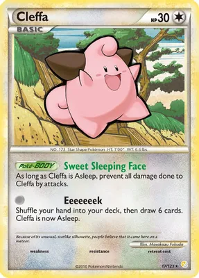 Cleffa from HeartGold SoulSilver