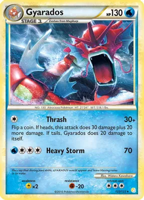 Gyarados (Red) from HeartGold SoulSilver