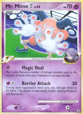Mr. Mime E4 from Rising Rivals