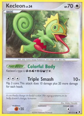 Kecleon from Rising Rivals