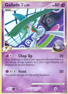 Gallade E4 from Rising Rivals