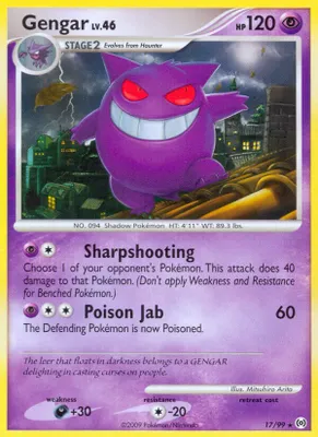 Gengar (17) from Arceus