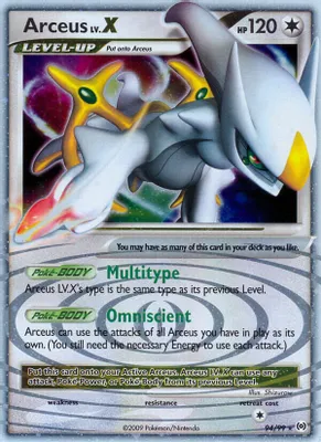 Arceus Lv.X (94) from Arceus