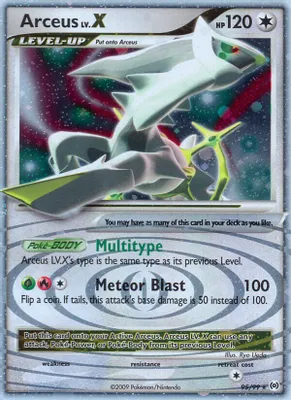 Arceus Lv.X (95) from Arceus