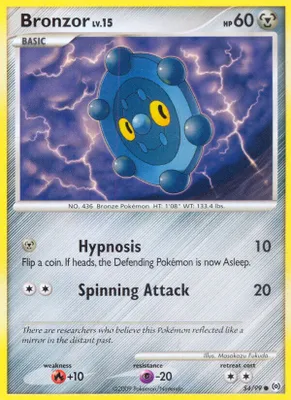 Bronzor (54) from Arceus