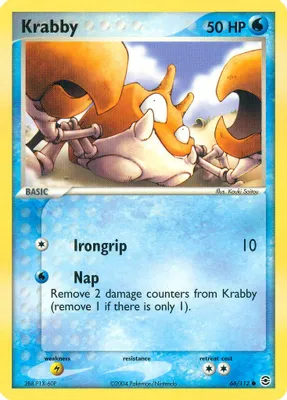 Krabby from EX FireRed & LeafGreen