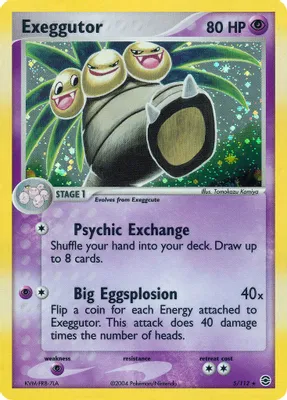 Exeggutor from EX FireRed & LeafGreen