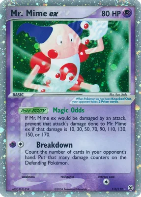 Mr. Mime ex - 110/112 from EX FireRed & LeafGreen