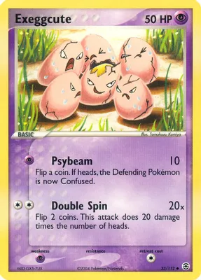 Exeggcute from EX FireRed & LeafGreen
