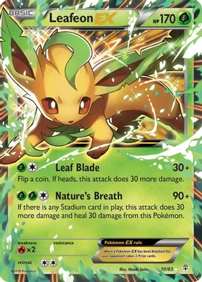 Leafeon EX from Generations