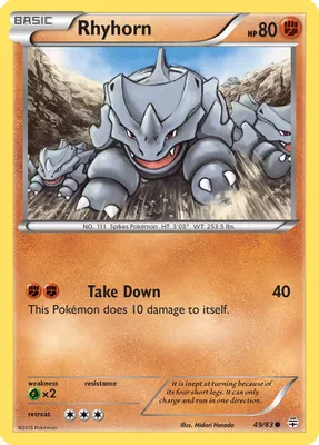 Rhyhorn from Generations