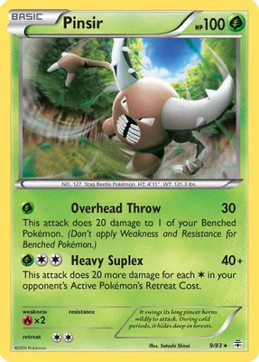 Pinsir from Generations