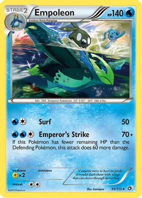 Empoleon from Legendary Treasures