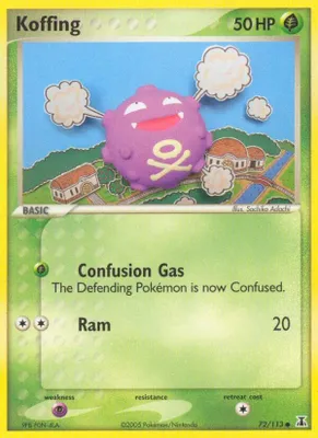 Koffing from EX Delta Species