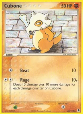 Cubone from EX Delta Species
