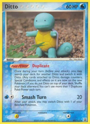 Ditto - 040/113 (Squirtle) from EX Delta Species