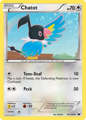 Chatot from Dark Explorers
