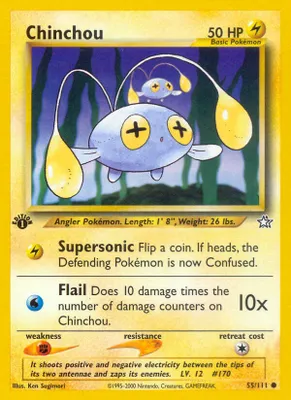 Chinchou from Neo Genesis