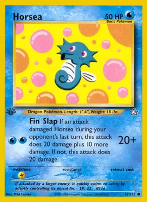 Horsea from Neo Genesis