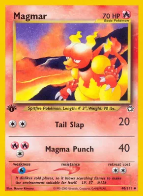 Magmar from Neo Genesis