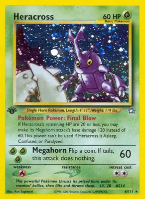 Heracross from Neo Genesis