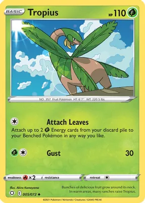 Tropius from Shining Fates