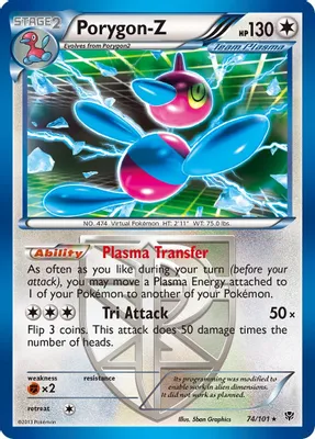 Porygon-Z (Team Plasma) from Plasma Blast