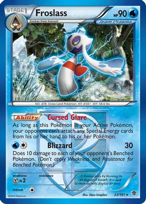 Froslass (Team Plasma) from Plasma Blast