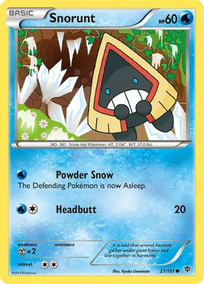 Snorunt from Plasma Blast