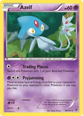 Azelf from Plasma Blast