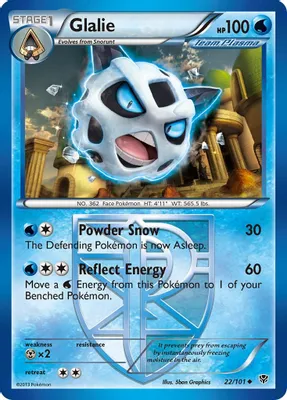 Glalie (Team Plasma) from Plasma Blast