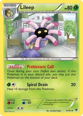 Lileep from Plasma Blast