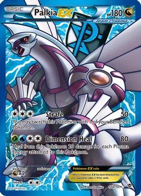 Palkia EX (Team Plasma) (100 Full Art) from Plasma Blast
