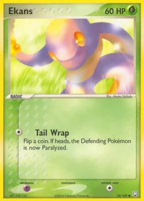 Ekans from EX Team Rocket Returns