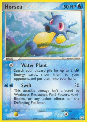Horsea from EX Team Rocket Returns