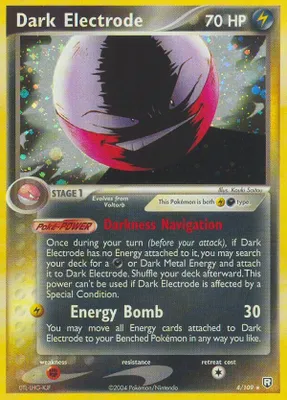 Dark Electrode from EX Team Rocket Returns
