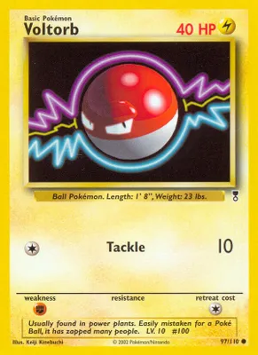 Voltorb from Legendary Collection