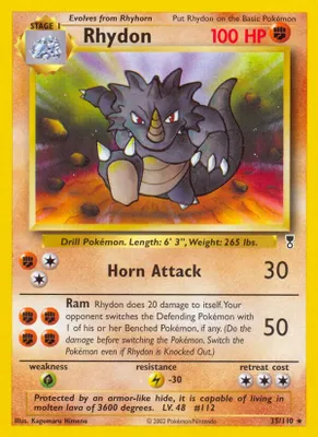 Rhydon from Legendary Collection