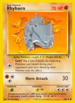 Rhyhorn from Legendary Collection