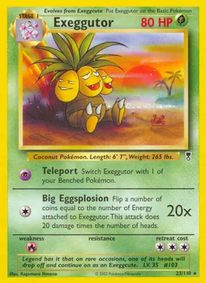 Exeggutor from Legendary Collection