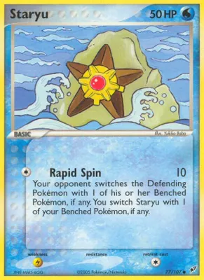 Staryu from EX Deoxys