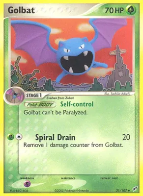 Golbat from EX Deoxys