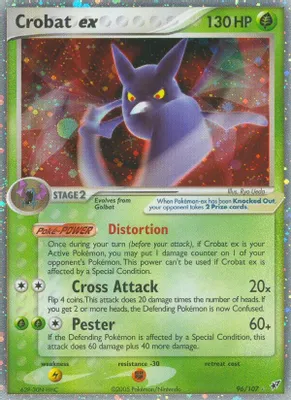 Crobat ex from EX Deoxys