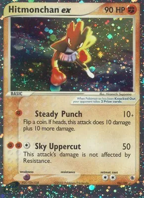 Hitmonchan ex from EX Ruby and Sapphire