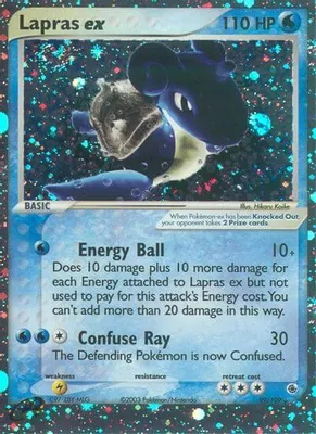 Lapras ex from EX Ruby and Sapphire