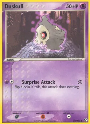 Duskull from EX Power Keepers