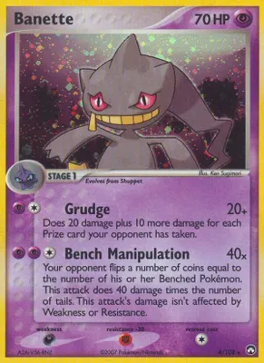 Banette from EX Power Keepers