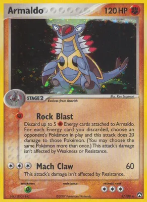 Armaldo from EX Power Keepers