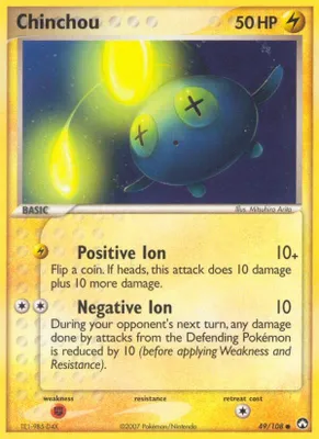 Chinchou from EX Power Keepers