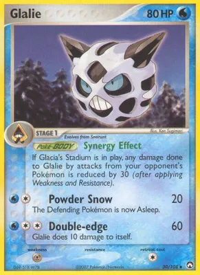Glalie from EX Power Keepers
